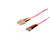 S-Conn 77915/4 InfiniBand/fibre optic cable 1 m SC OM4 Violet