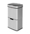 Hailo 0656-001 kitchen waste separation system Plastic, Stainless steel Black, Stainless steel
