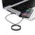 deleyCON MK2348 Handykabel Grau 0,15 m USB A Lightning