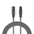 Nedis COTH15010GY10 audio kábel 1 M XLR (3-pin) Szürke
