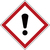 Brady GHS Symbol - Health Hazard 4 pcs