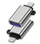 Microconnect MC-LIGHTUSB3 csatlakozó átlakító Lightning USB A Ezüst
