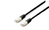Equip 605697 hálózati kábel Fekete 0,5 M Cat6a S/FTP (S-STP)