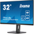 iiyama ProLite XUB3293UHSN-B5 monitor komputerowy 80 cm (31.5") 3840 x 2160 px 4K Ultra HD LCD Czarny