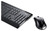 Fujitsu LX901 keyboard Mouse included RF Wireless QWERTZ German Black