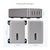 StarTech.com 4-Port Multi-Device USB-C Oplader, Totaal 240W, Single Port 140W EPR, PD 3.1, Poorten met Schroefvergrendeling, Ideaal voor Vergaderzalen, Incl Montagebeugel