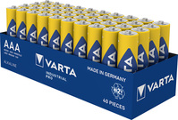 Varta Batterie Alkaline, Micro, AAA, LR03, 1.5V Industrial Pro, Tray (40-Pack)