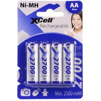 XCell NiMH Akku Mignon AA LR6 HR6 mit 2700mAh