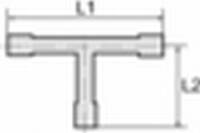 T-Schlauchverbindungsstutzen, für Schlauch LW 13 mm Messing, max. 10 bar, Mediums/Umgeb.Temp. max. 90 °C.