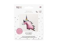 Ballone Folie Rico Design Serie Yey ungefüllt Einhorn ca. 85 x 83cm