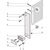 SCHROFF Steckbaugruppe mit starrem Griff in Trapezform - STECKBAUGRUPPE 3HE 6TE EL/C