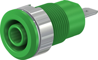 4 mm Sicherheitsbuchse grün SLB4-F/N-X