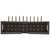 Amphenol ICC T821 Leiterplatten-Stiftleiste gewinkelt, 20-polig / 2-reihig, Raster 2.54mm, Kabel-Platine,