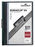 Durable DURACLIP� 60 A4 Clip Folder - Dark Green - Pack of 25