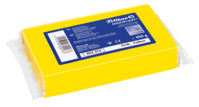 Wachsknete Nakiplast® 681, 650 g, gelb, Zellophanverpackung in Blockform