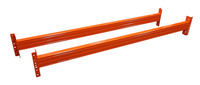 Palettenregal-Holmpaar 2.225 mm, LNS-DUO 120x50x1,5 mm (HxBxT), Belastbarkeit 3.077 kg / Holmpaar, orange