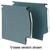 5 Star Office Lateral Suspension File Manilla 30mm Wide-base 180gsm A4 Green [Pack 50]