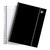 5 Star Office Notebook Wirebound Polypropylene 80gsm Ruled 160pp A5 Black [Pack 6]