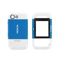 Nokia 5200 Frontcover und Backcover / Oberschale blau