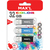 MAXELL Pack de 3 clés USB 2.0 Colors 32Go Noire, Bleue, Grise