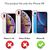 NALIA Hartglas Handyhülle für iPhone XR, Schutz Case Cover Handy Tasche Bumper Etui