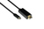 kabelmeister® Adapterkabel USB-C™ Stecker an HDMI 2.0 Stecker, 4K / UHD @60Hz, CU, schwarz, 2m