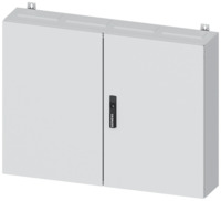 Wandschrank, (H x B x T) 800 x 1050 x 210 mm, IP44, Stahl, weiß, 8GK1122-3KA42