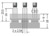Bipolartransistor, PNP, -100 mA, -45 V, THT, TO-92, BC557C