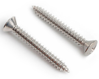 3.5 X 32 PHILLIPS RAISED COUNTERSUNK SELF TAPPING SCREW DIN 7983C H A4 STAINLESS STEEL