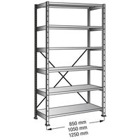 Boltless industrial and storage shelving unit