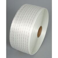 Reinforced PET strapping, woven