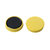 Imán redondo, de plástico, de varios colores: azul, amarillo, rojo, Ø 30 mm, UE 36 unid..