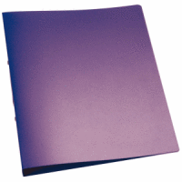 Ringbuch A4 2 Ringe 25mm violett-transluzent