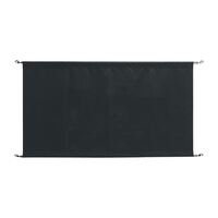 Bolero Canvas Barrier Black Made of Polyester 700(H) x 1430(W) x 20(D)mm