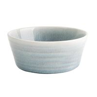 Olympia Cavolo Flat Round Bowl in Blue - Porcelain - 143mm - Pack of 6