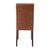 Bolero Dining Chair - Antique Tan Faux Leather - Birch Frame - Pack of 2