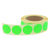 Markierungspunkte Ø 40 mm, leuchtgrün, 1.000 runde Etiketten auf 1 Rolle/n, 3 Zoll (76,2 mm) Kern, Papierpunkte permanent, Verschlussetiketten