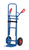 fetra® Stuhlkarre Traggestell einhängbar, Schaufel 250 x 320 mm, Höhe 1300 mm, Vollgummiräder