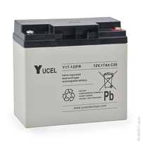 Unité(s) Batterie plomb AGM YUCEL Y17-12IFR 12V 17Ah M5-F