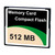 Compact Flash-Speicherkartenrohling 512 MB