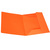 Cartellina 3 lembi - 200 gr - cartoncino bristol - arancio - Starline - conf. 25 pezzi