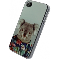 Xccess Metal Plate Cover Apple iPhone 4/4S Funny Koala