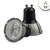 Vollspektrum LED Strahler COB, GU10, 7W 4000K 500lm 1626cd 36°, CRi >98, dimmbar, grau-schwarz