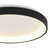 LED Deckenleuchte RINGLEDE Ø 38cm, 30W, 2700K, 2400lm, IP20, CRI>90, dimmbar, schwarz