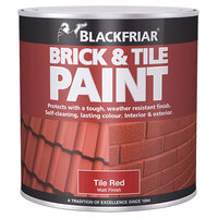 Blackfriar BF0160001E1 Brick & Tile Paint Matt Red 500ml