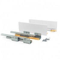 EMUCA 3100912 - Kit de cajón Concept altura 138 mm y profundidad 400 mm en color blanco