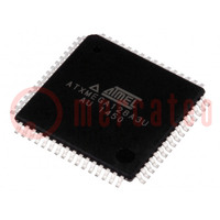 IC: mikrokontroller AVR; TQFP64; Kül.megsz: 50; Cmp: 4; ATXMEGA
