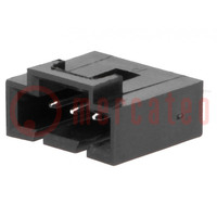 Socket; wire-board; male; 2.54mm; PIN: 4; THT; 2.5A; tinned; -25÷85°C