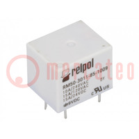 Relay: electromagnetic; SPDT; Ucoil: 9VDC; 10A; RM50; max.277VAC