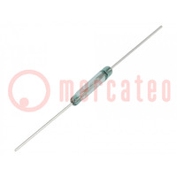 Reed switch; Range: 20÷25AT; Pswitch: 10W; Ø2x10mm; 0.5A; max.200V